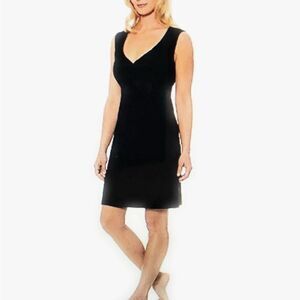 Black sporty active dress with pockets size XXL